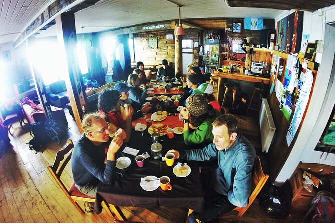1 Night & 1 day Climbing trip to the Osorno Volcano! - Arriving at Refugio Teski Club at 1,100 meters