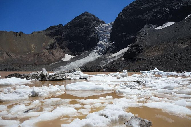 2-Day Private Glacier Hike and Hot-springs from Santiago, Carbon Neutral - The harder climb to El Morado Glacier