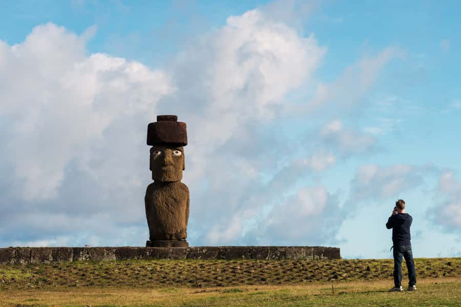 2 Half Days & 2 Full Days Private Tours | OPTION B - Day one: Orongo, Rano Kau, Vinapu, and Tahai