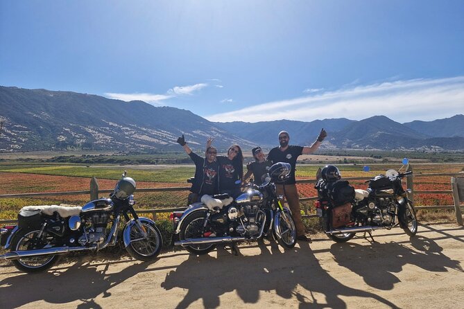 3 Days Vintage Motorbike Tour in the Heart of Chile - The final toast above Santiago