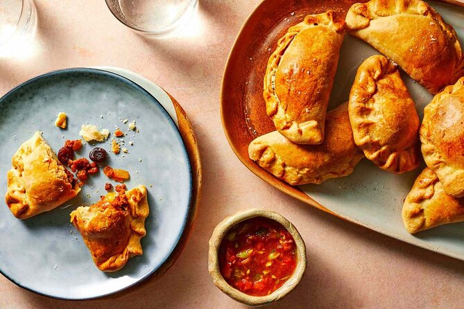 3h Tasting Session in Santiago with 33 Local Foods & Drinks - Empanadas de pino bring Chilean comfort food to the table
