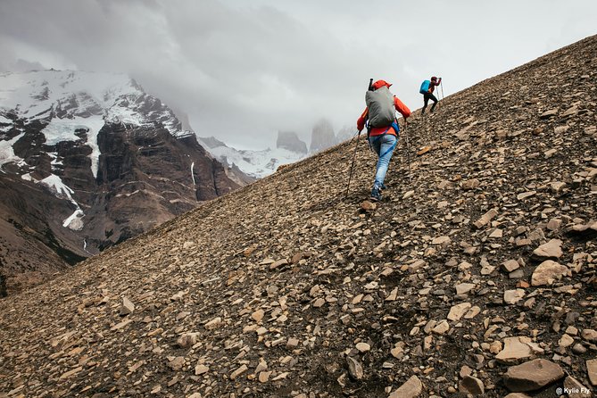 4-Day Self Guided W Express Trekking - Torres Del Paine - Day 2: Nordenskjöld Lake and the Cuernos del Paine