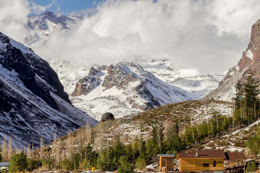 Andean Adventure: Cajón del Maipo & El Morado Lodge and Spa - San José de Maipo and its National Monument square
