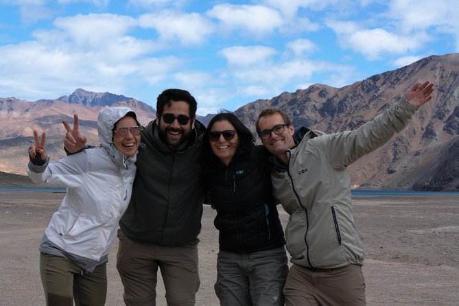 Andes Day Lagoon - Embalse del Yeso, Cajón del Maipo. - Embalse El Yeso is the payoff