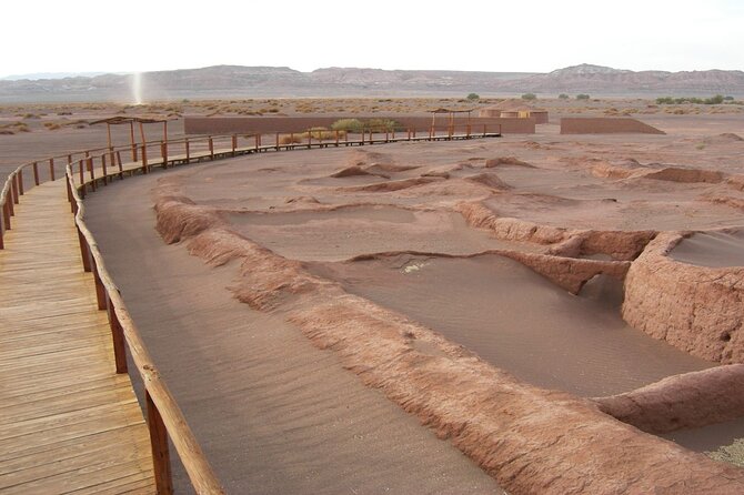 Archaeological Experience in Atacama Tulor and Quitor - San Pedro’s church adds a town-center finish