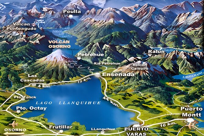 Around Llanquihue Lake Private Puerto Varas or Puerto Montt - Puerto Octay and the quieter northern shore