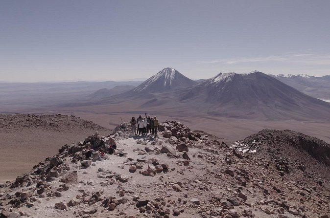 Ascent to the extinct Cerro Toco Volcano at 5600 meters high - The Cerro Toco Summit and Its Wide View