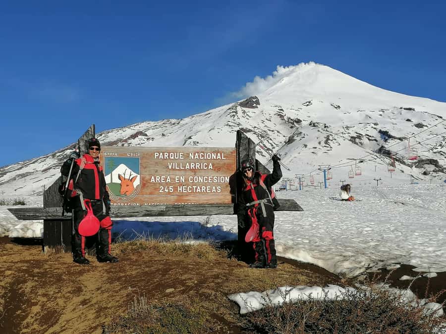 Ascent to Villarrica volcano 2,847masl, from Pucón - The 40-minute ride to Villarrica National Park