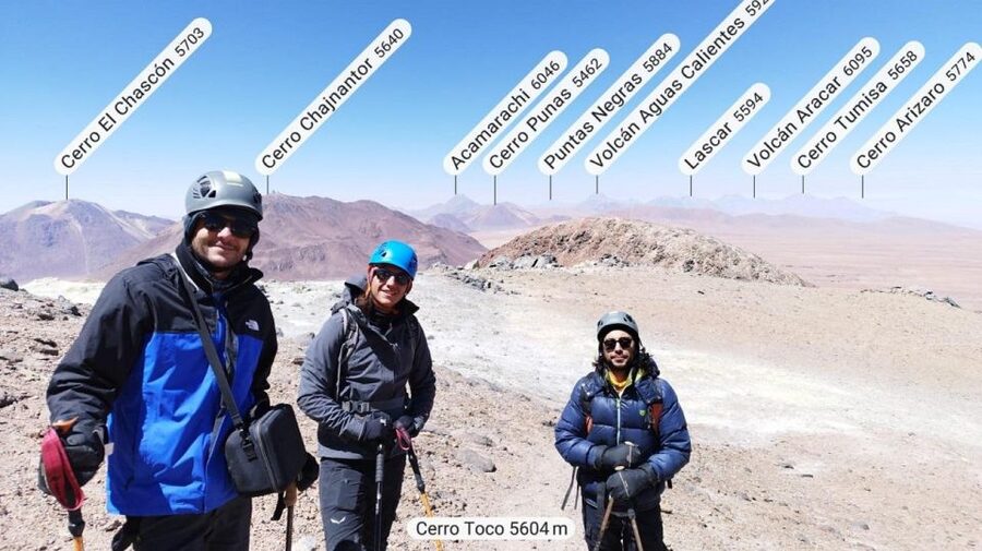 ASCENT TO VOLCANO CERRO TOCO OF 5604masl - Key points before you book