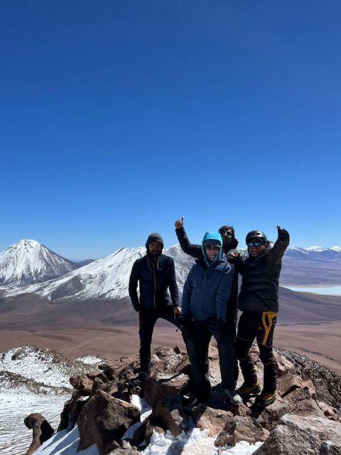ASCENT TO VOLCANO CERRO TOCO OF 5604masl - The summit view at 5,604 meters