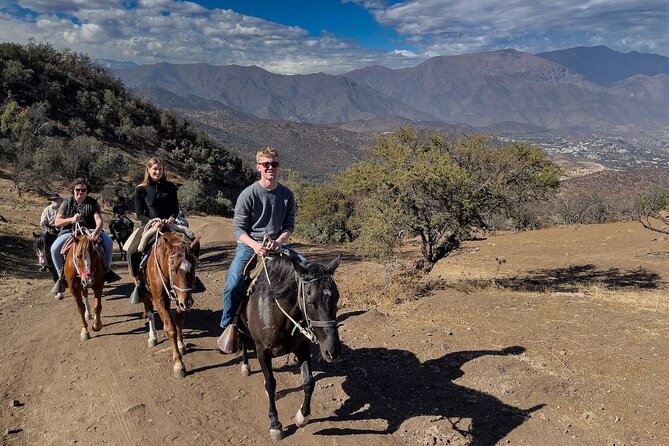 Authentic Andes Adventure: Private Horse Riding and Cheese & Wine - Leaving Santiago for the Andes foothills
