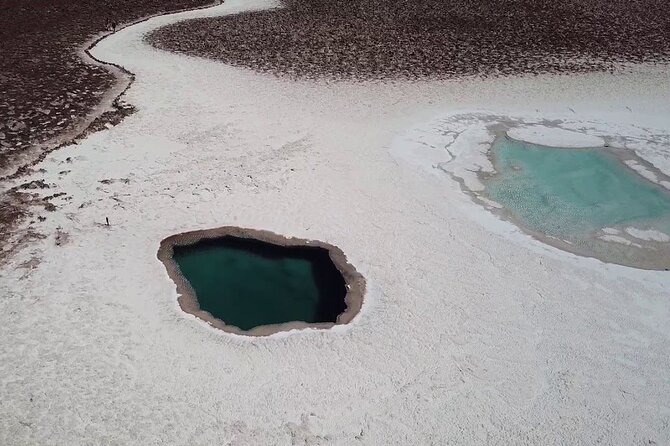 Baltinache Hidden Lagoons in Atacama - Returning through Valle de Marte and Valle de la Muerte