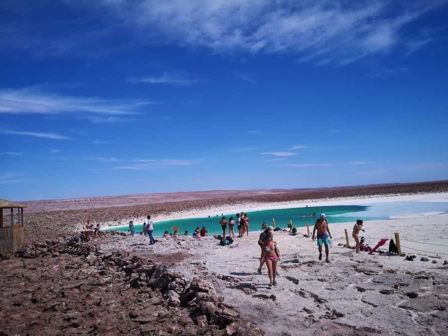 Baltinache Lagoons PM - Leaving San Pedro in the tour van