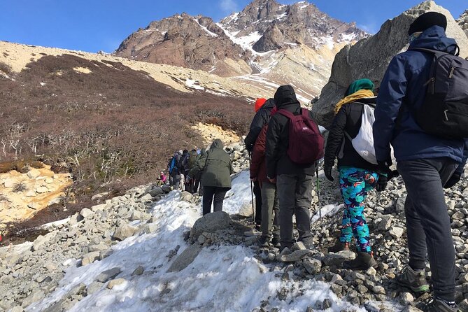 Base of Torres del Paine Hike y Excursion - The 700-meter viewpoint and the hard final climb
