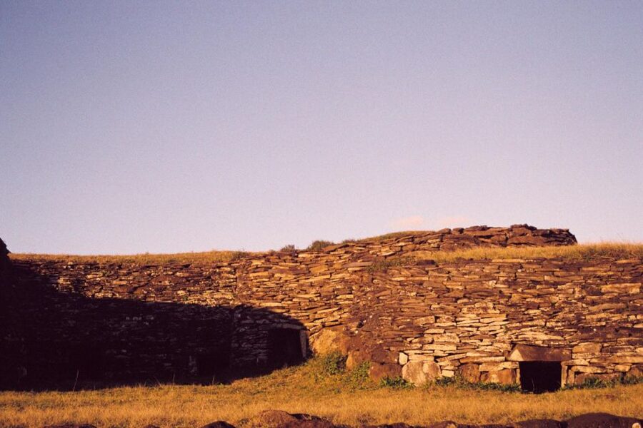 Birdman Cult and Caves - Ahu Akivi and the seven moai