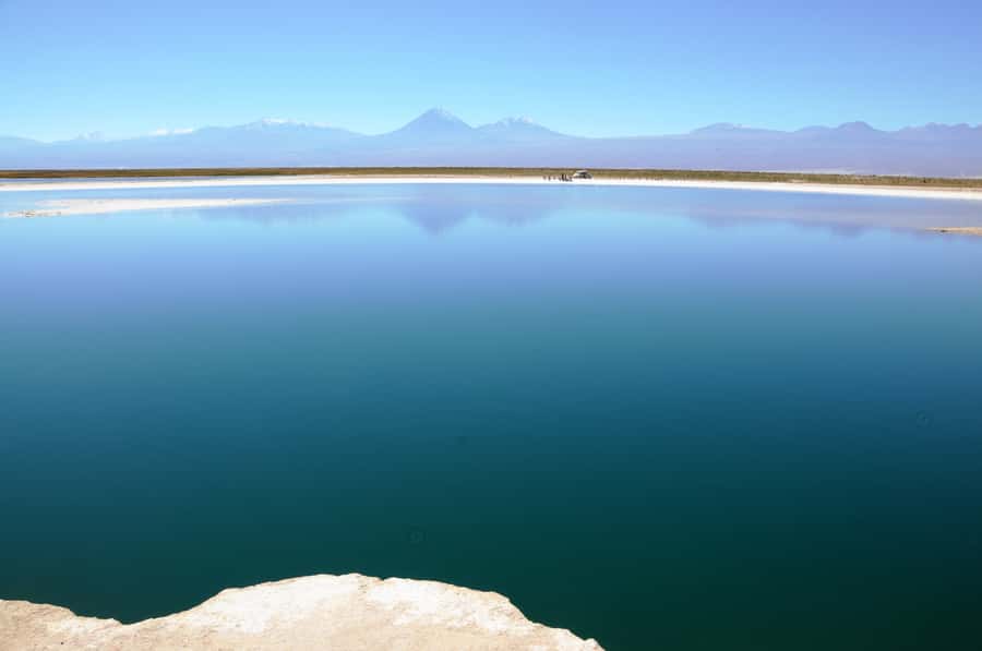 Cejar & Tebenquiche Lagoons Tour with Ojos del Salar Atacama - Piedra Lagoon and the floating trick