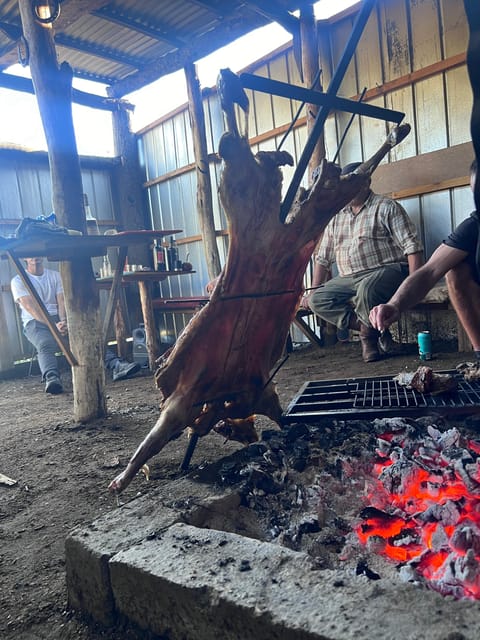 Cerro Castillo: Patagonia Mountain Trekking to the Lagoon - Asado or hot tubs after the hike