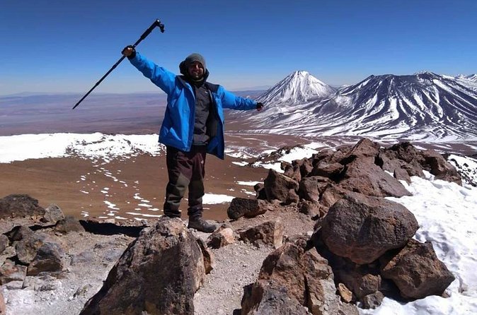 Cerro Toco (Volcano) 5,604 m.a.s.l. - The summit reward at 5,604 meters