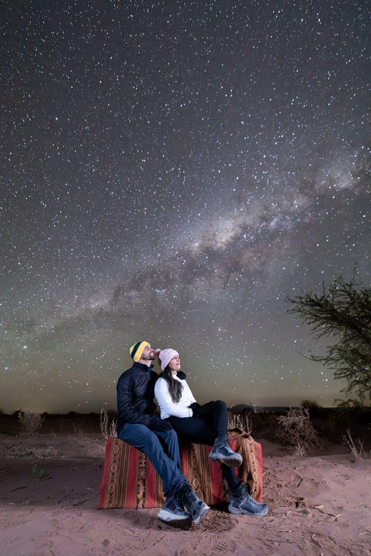 Chile: Astronomical Tour in the Atacama Desert - A cocktail, warm atmosphere, and the long desert night