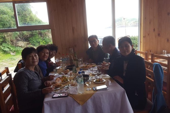 Chiloe Island - Puñihuil Tour - Crossing the Chacao Channel at the start of the day