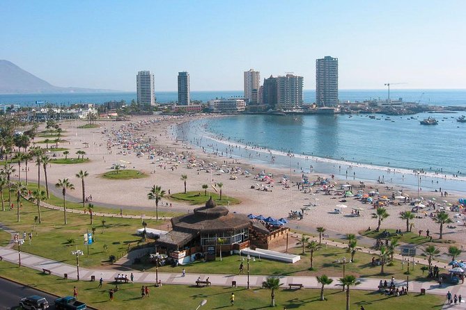 City tour of Iquique with navigation to the Esmeralda buoy - Plaza Prat and the city’s public face