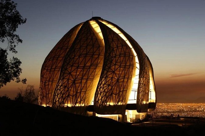 Cousiño Macul Vineyard and Bahai Temple Cultural Tour with Wine - The Baha’i Temple changes the mood