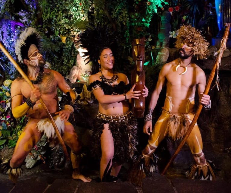Dinner Show in Bali Hai with Wine refill and transportation - Polynesia arrives with Ballet Thiare