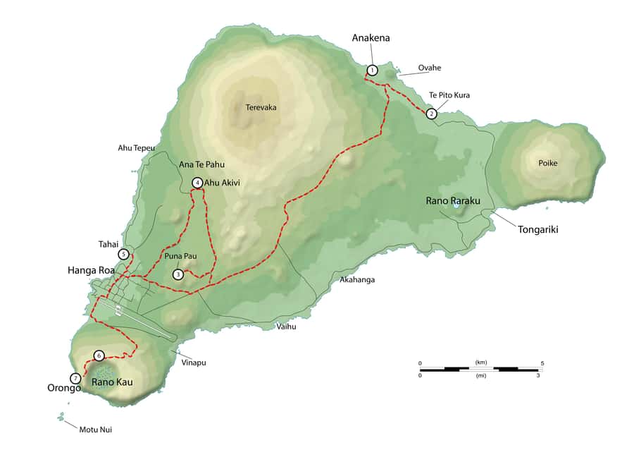 Easter Island Private Tour: Historical Journey North & West - Te Pito Kura And The Largest Moai Attempt