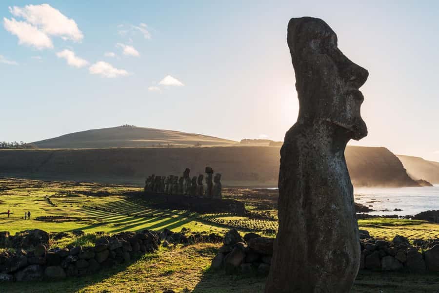 Easter Island: The Moai Trail Private Archeological Tour - Ahu Akahanga and the remains of an old ceremonial center