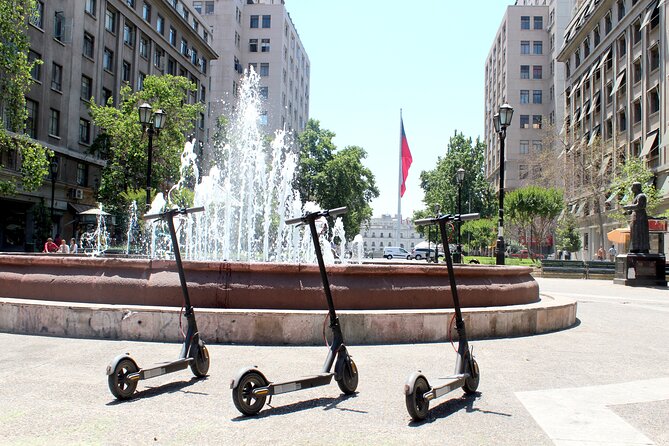 Electric Scooter City Tour ~ Discover Downtown - Santiago - Central Market and the five-minute taste of Santiago