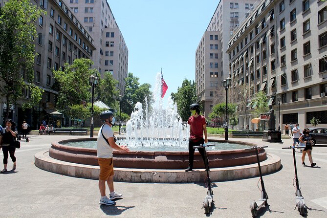 Electric Scooter City Tour ~ Discover Downtown - Santiago - Estación Mapocho, ten minutes in a former railway station