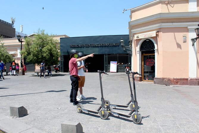 Electric Scooter City Tour ~ Discover Downtown - Santiago - Former Congress and the Palace of Justice