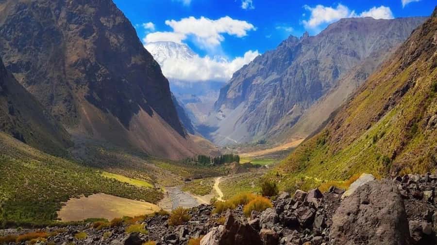 Embalse del Yeso, Cajon del Maipo - The climb through the Maipo Valley