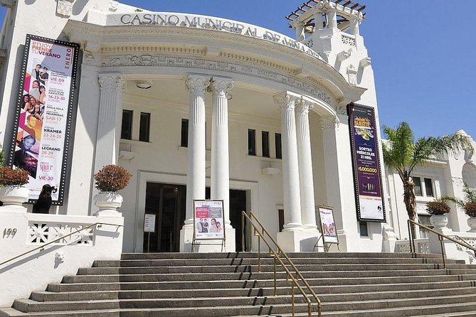 Famous Viña del Mar! Premium Walking Tour with a Native Guide - The ship-shaped restaurant, casino, and green spaces