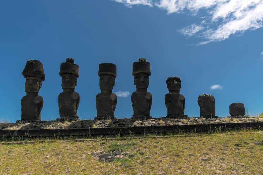 From Hanga Roa: Easter Island Sightseeing Full Day Tour - Akahanga and the island before the statues