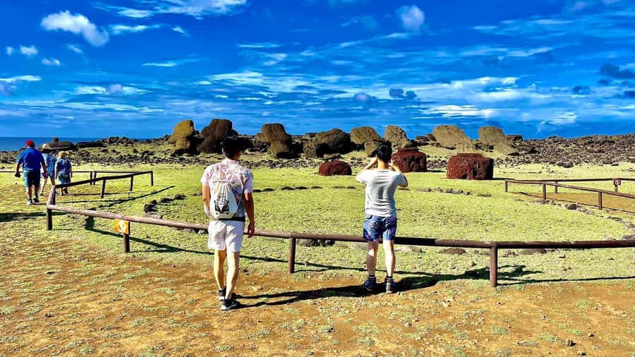 From Hanga Roa: Rapa Nui Culture Sightseeing Tour - Tongariki delivers the grand view