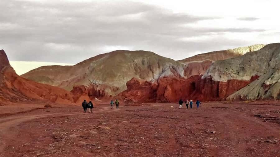 From San Pedro de Atacama: Rainbow Valley Tour - Yerbas Buenas and the three mountain ranges