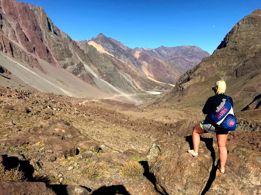 From Santiago: Maipo Canyon Volcano and Hot Spring Tour - What to wear for the volcano walk