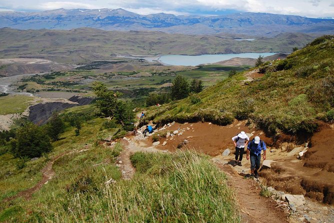Full-Day Hiking Base Las Torres - Torres del Paine National Park - The final climb to the Base Las Torres lagoon