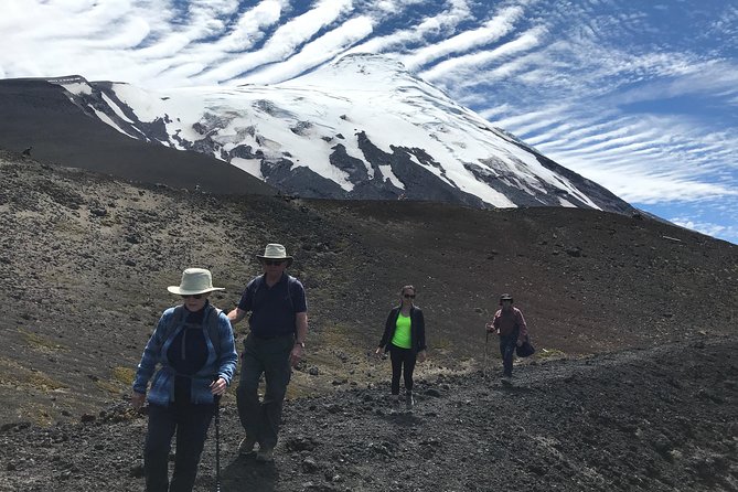 Full day Hiking Solitario trail, Osorno Petrohue Falls - A short volcanic walk near 4,600 feet