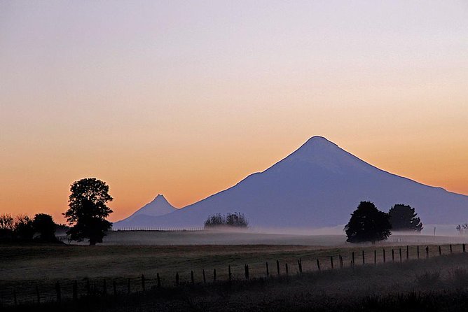 Full day Hiking Solitario trail, Osorno Petrohue Falls - The Solitario trail through forest and old lava