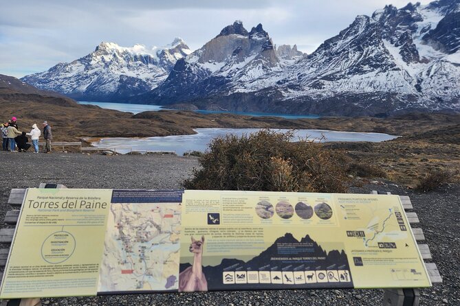 Full Day Panoramic Torres Del Paine - Entering the park through Laguna Amarga