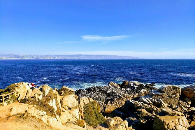 Full-Day Private Bike Tour of Concon Viña del Mar and Valparaiso from Santiago - Cycling from Concón toward Viña del Mar