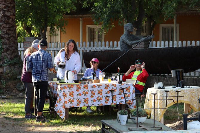 Full-Day Private Maipo Valley Bike Tour and Wine Tasting from Santiago - Santa Ema and a short sensory stop
