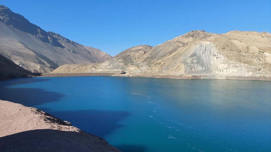 Full day reservoir of the plaster, Cajon del Maipo - The 5:00 pickup and the road out of Santiago