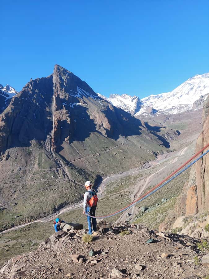 Full-Day Rock Climbing Adventure in the Andes near Santiago - Francisco, Maxi, and the value of personal instruction
