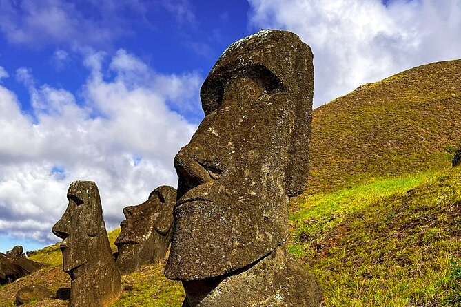 Full Day Tour: The Moai Trail - Anakena Beach, a royal setting at day’s end