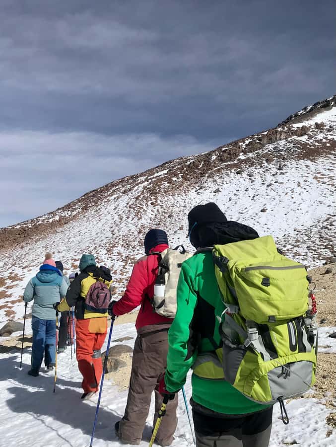 Full-Day Volcán Lascar Climb from San Pedro de Atacama - The climb from 4,800 meters to the crater