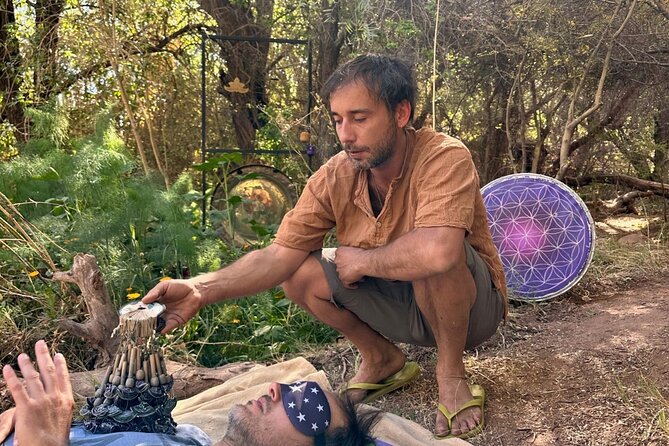 Gong Bath in the Magic Forest in San Pedro de Atacama - Settling into an hour of gong and sound therapy