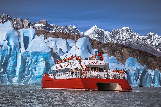 Grey Glacier Boat Tour with Pick Up from Puerto Natales - Arriving at Lago Grey Hotel and preparing for the boat